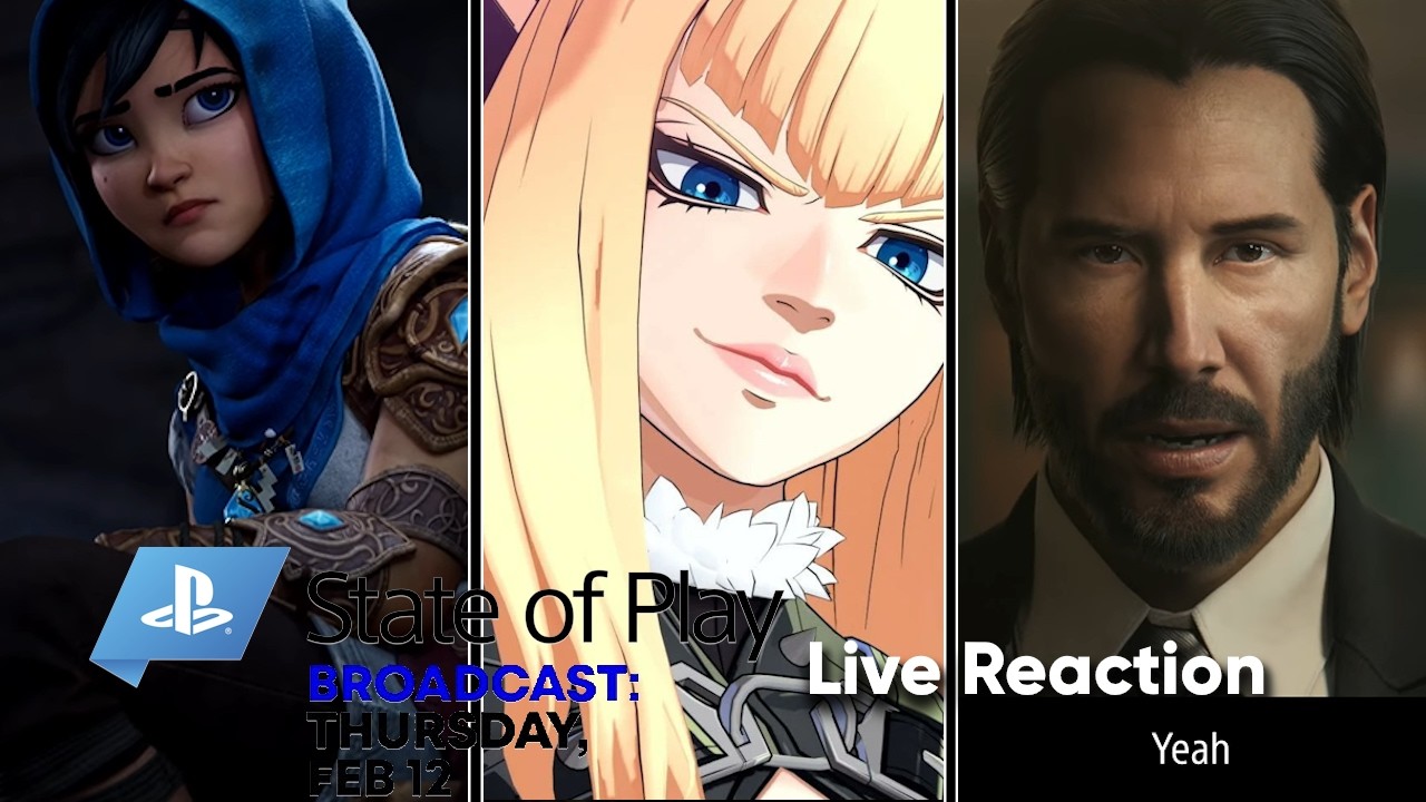 Myke livewatches the PlayStation State of Play | February 12, 2026