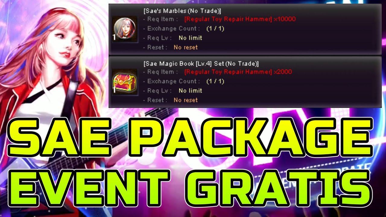 Itsigeru Jualan Gold & Sae Premium Package (Part 3) | Atlantica Online