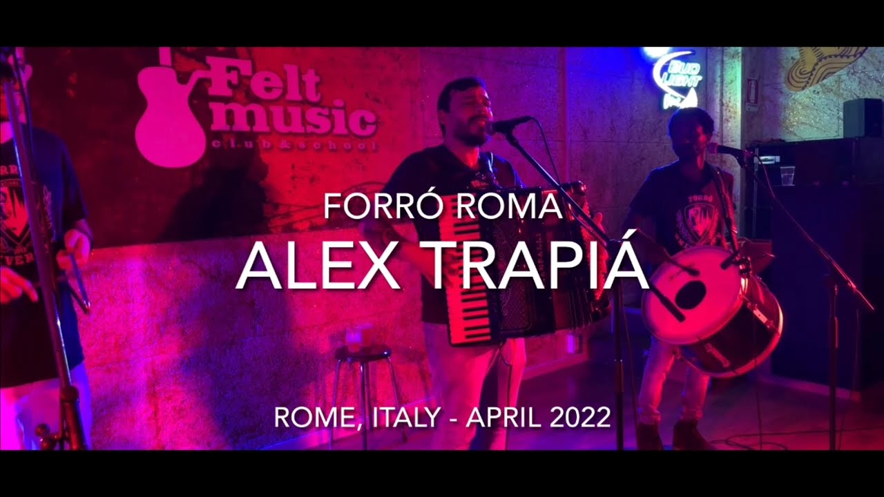Alex Trapiá LIVE in Rome - April 2022