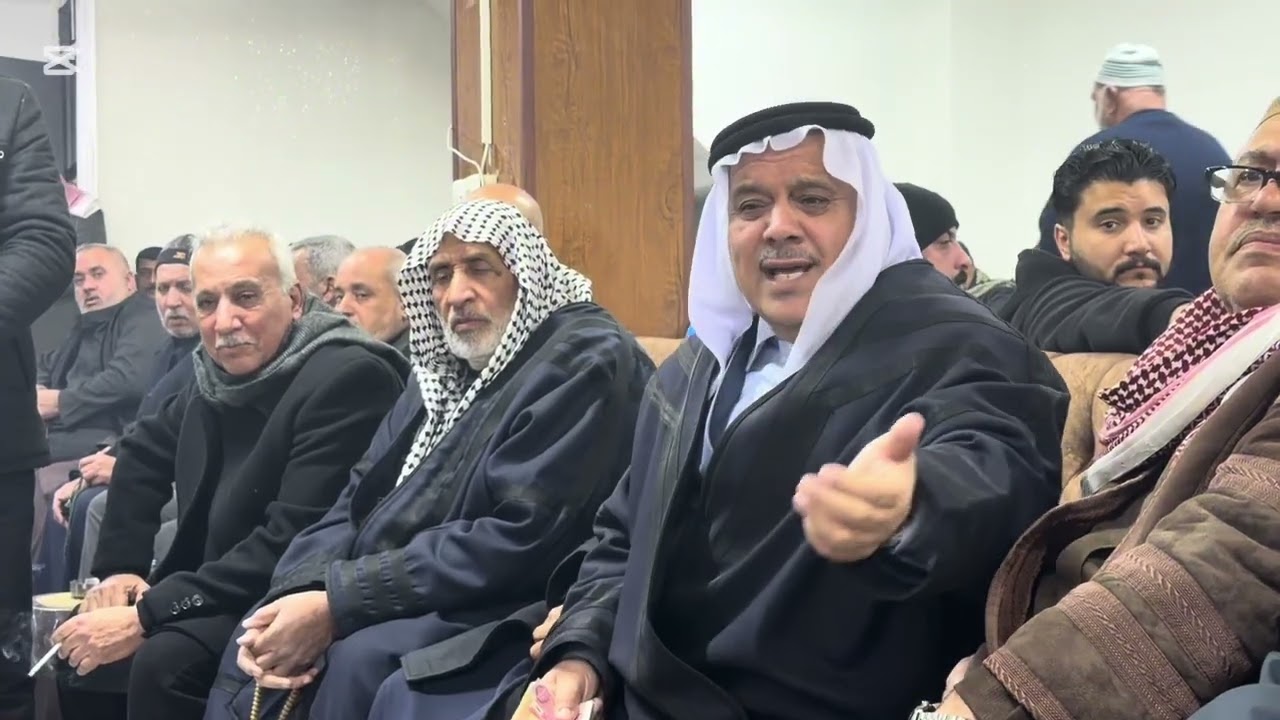 مروان الطائي يحل النزاع العشائري الذي حصل بين الطيبين والسادة البوبدران 