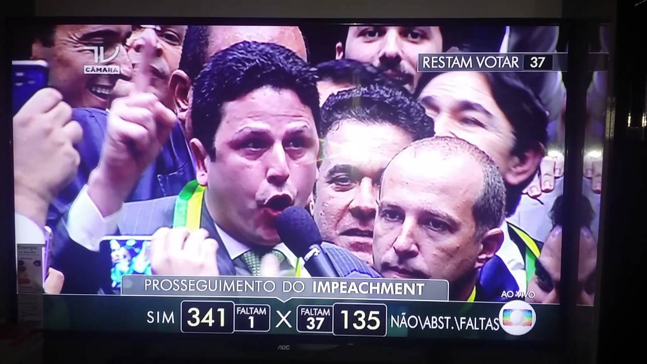 &Uacute;ltimo voto para o impeachment
