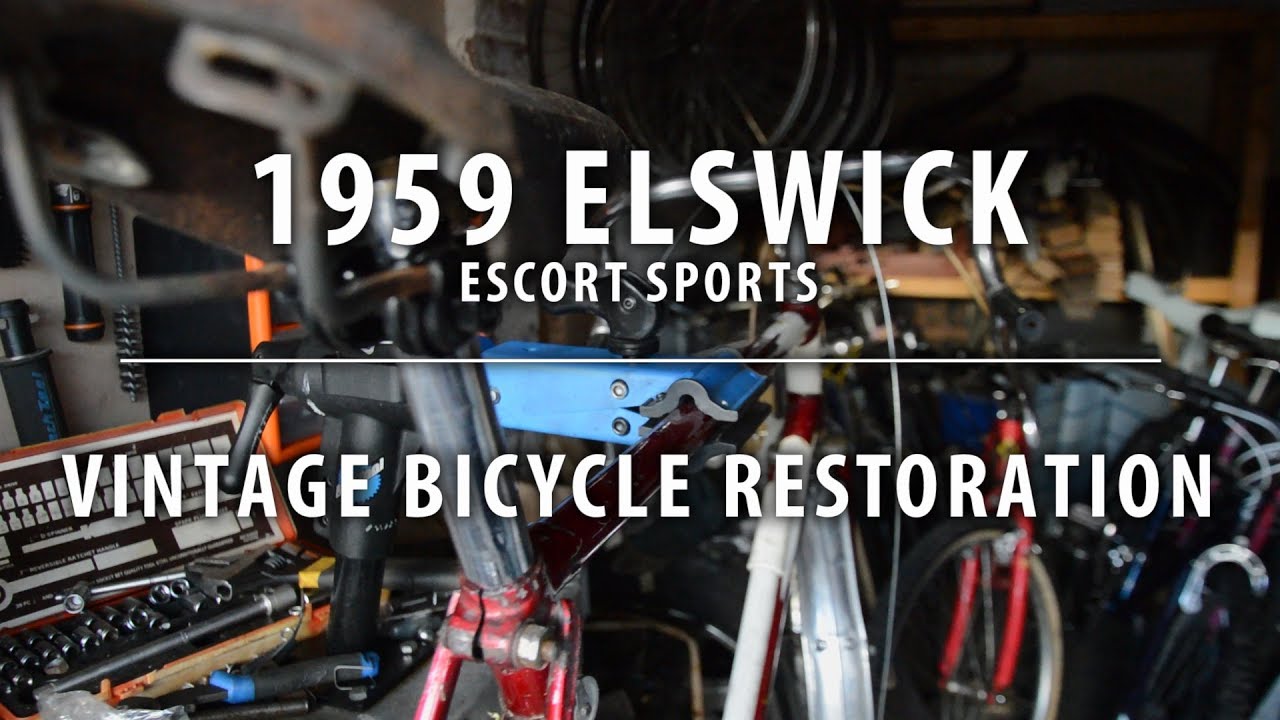 Elswick Escort Sports 1959 года &mdash; Часть 2 &mdash; Реставрация винтажного велосипеда