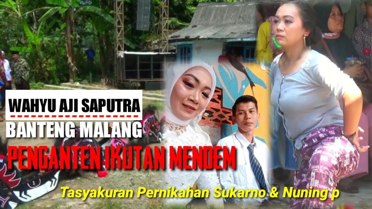 HEBOH!! PENGANTEN WANITA MENDEM DULUAN SAAT PENTAS KUDA KEPANG BELUM DIMULAI !!