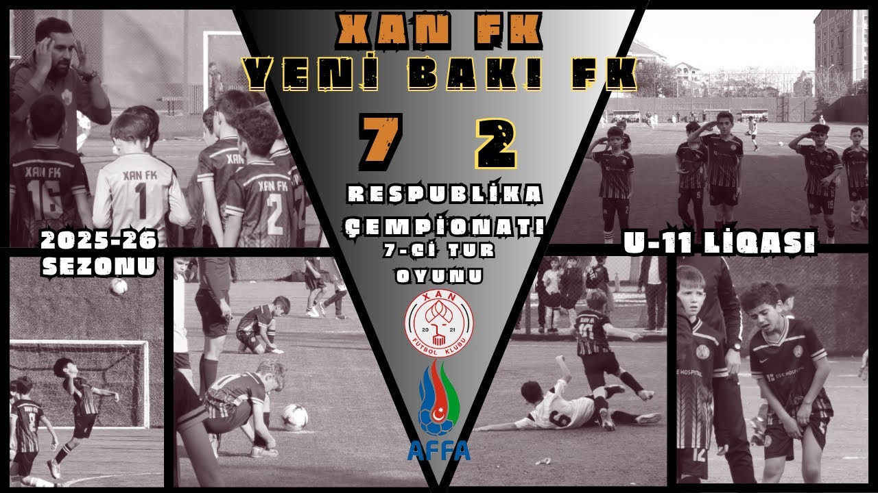 Xan FK-Yeni Bakı FK /7-2/ 7-ci tur oyunu (Azərbaycan çempionatı U-11 liqası)