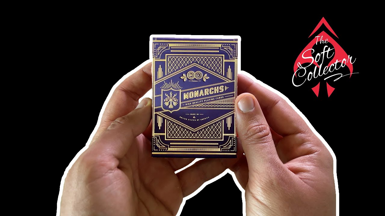 The Cards Morgan Freeman used in Now You See Me - Theory11 Monarch Playing Cards - (ASMR REVIEW)