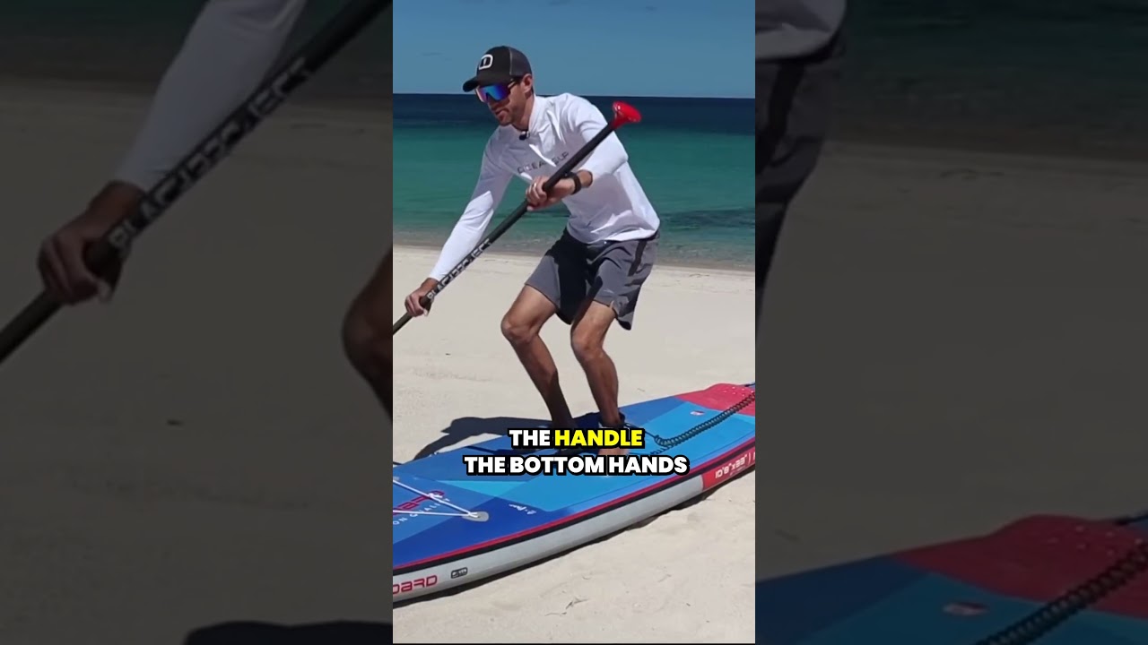 How to STAND UP on a paddle board. #beginnertips