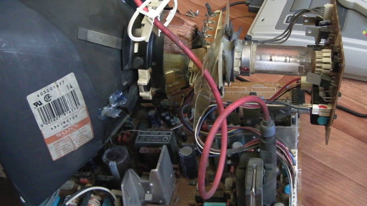 Решена проблема кривого видео на Sony KV-1400K
