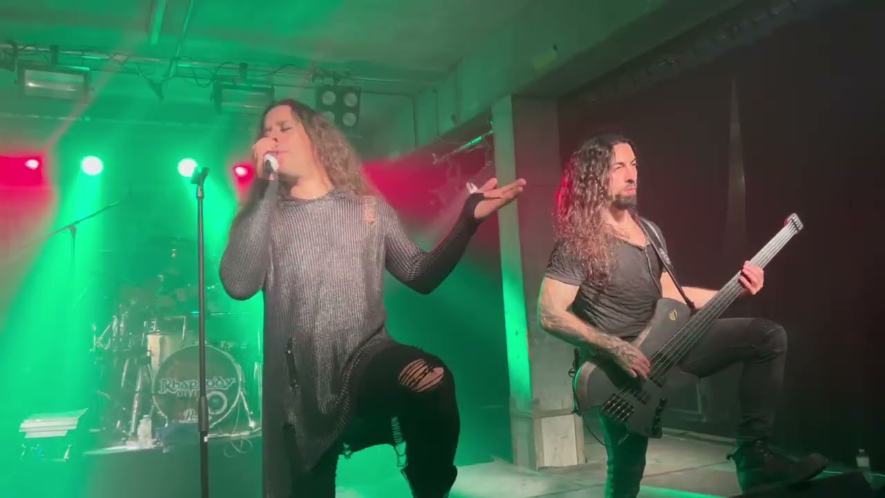 Rhapsody of Fire - Kreels Magic Staff live in Kortrijk 15.11.24 Belgium