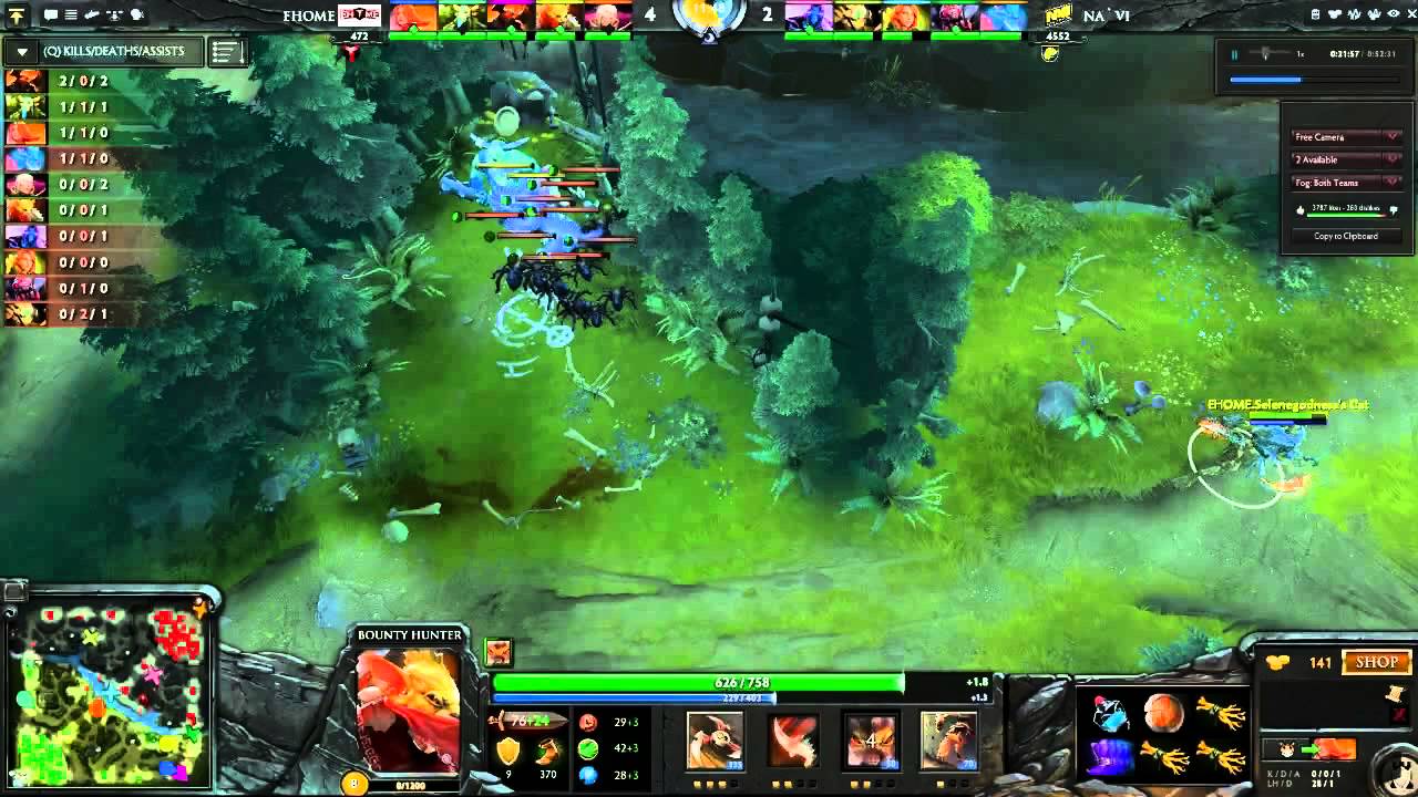 Na'Vi vs EHOME - The International - DOTA #2