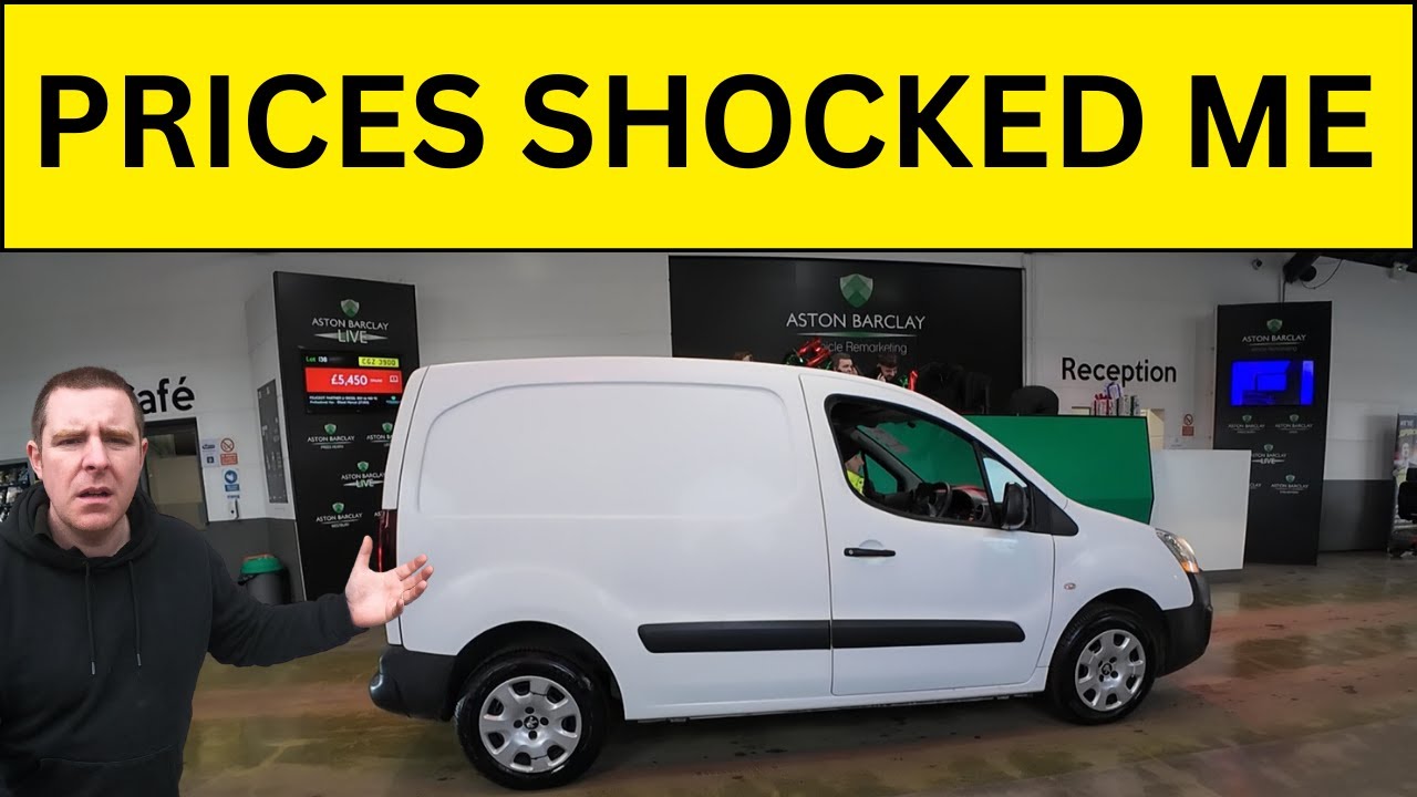 VAN AUCTION PRICES FALLING FAST