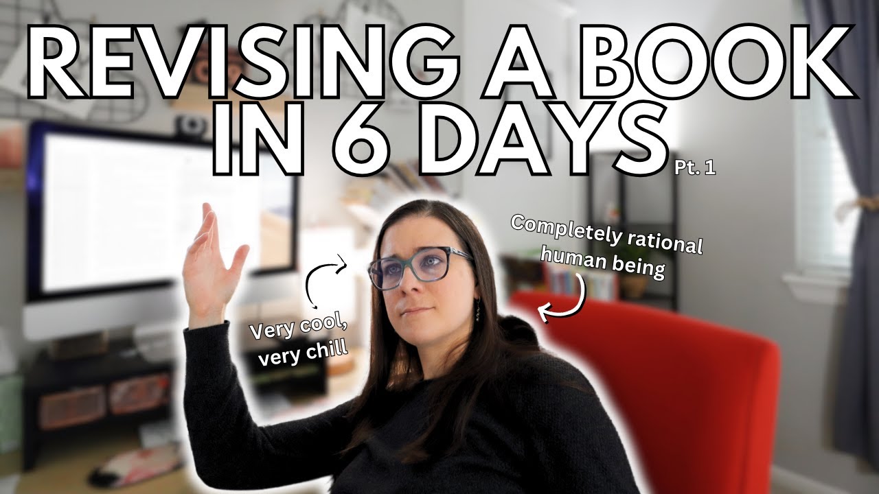 Let's revise my 90k+ word book in 6 days because that's not delulu at all &bull; Meredith E. Phillips