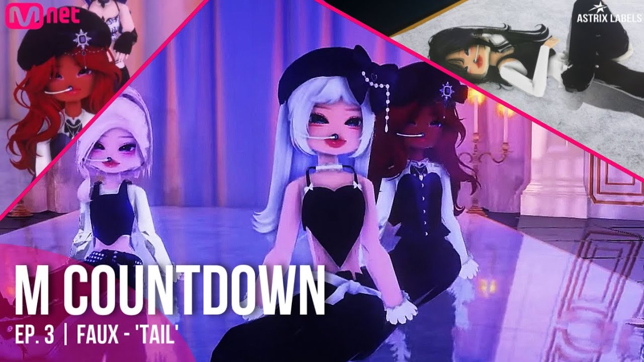 [FAUX - TAIL] DEBUT STAGE | MCOUNTDOWN 240805 | ROBLOX KPOP
