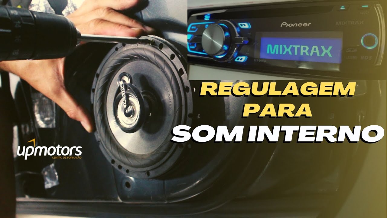 Regulagens Pioneer MIXTRAX para SOM ORIGINAL