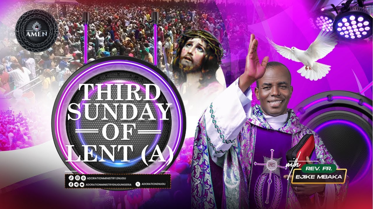 SUNDAY MASS LIVE WITH REV FR EJIKE MBAKA || 08-03-2026