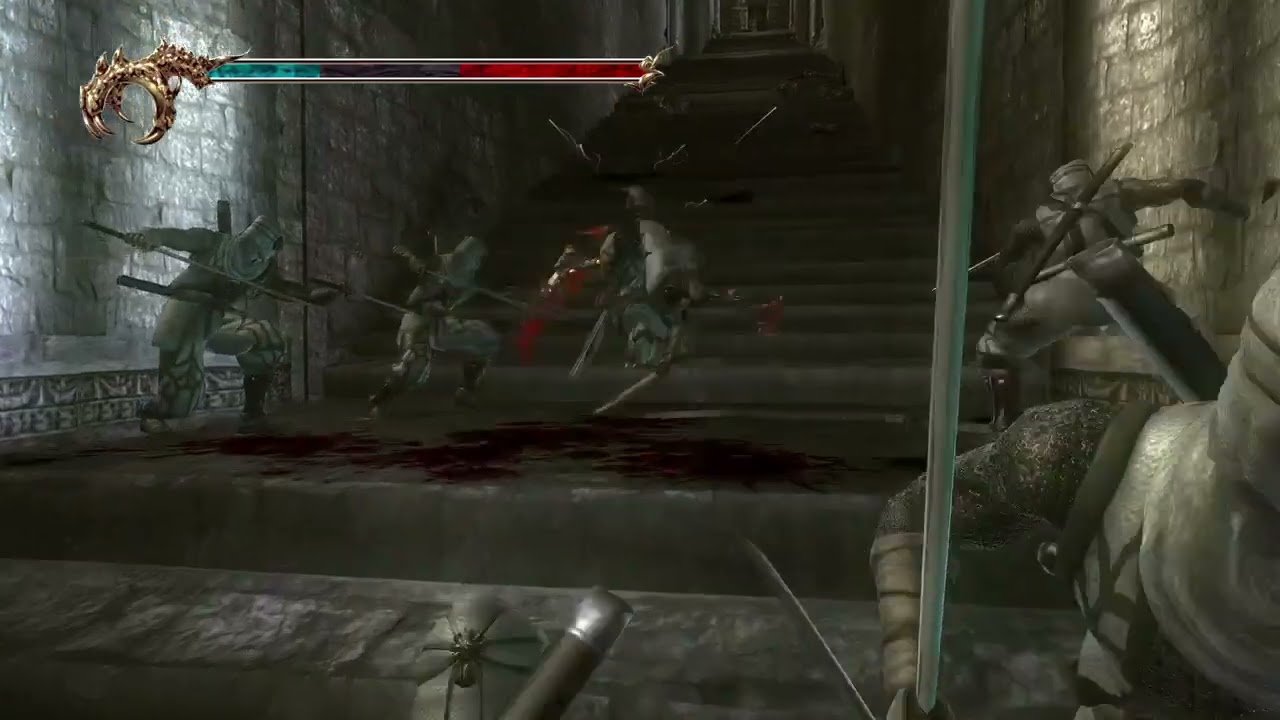 ECLIPSE SCYTHE - STAIRCASE OF DOOM - SHOWCASE (MASTER NINJA) IN NINJA GAIDEN II