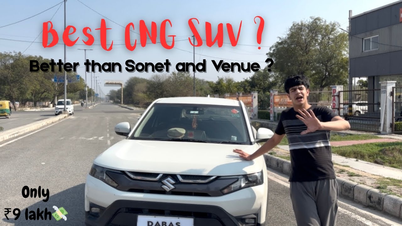Budget SUV + CNG = Smart Choice🤔? Brezza LXI Review!🏎️