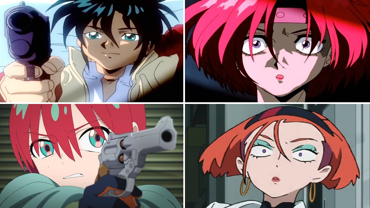 ガロッド＆マチュ銃 (ガンダムX VS GQuuuuuuX 比較)[ガンダムX ジークアクス エニル・アンキー・アンキ・ガロード・ラン・マチュ銃比較]