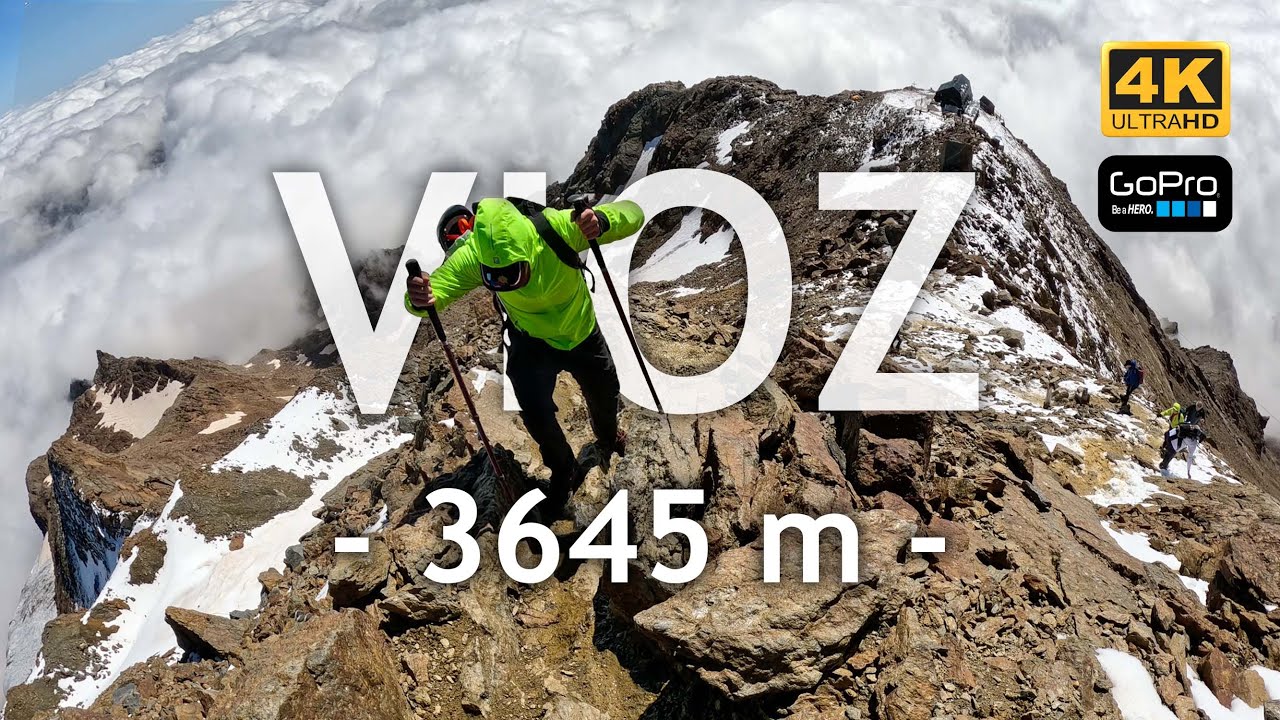 Su un MARE DI NUVOLE al 'VIOZ' con visita al MUSEO PI&Ugrave; ALTO d'Europa - 4K