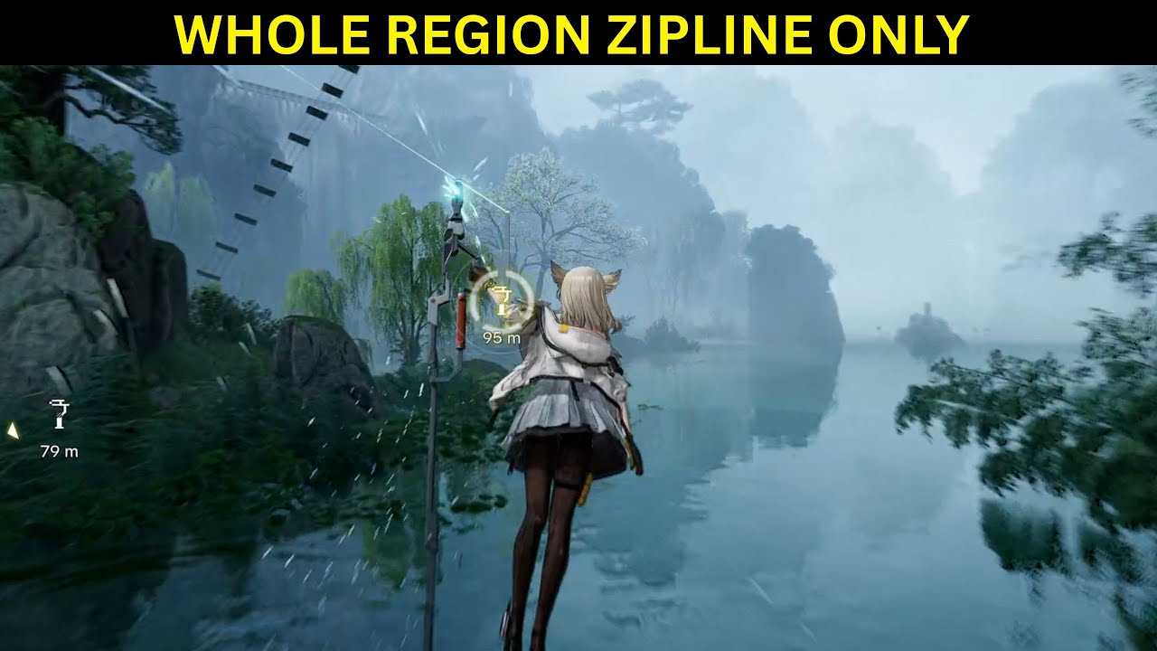 Bro made the longest Zipline in Arknights: Endfield...