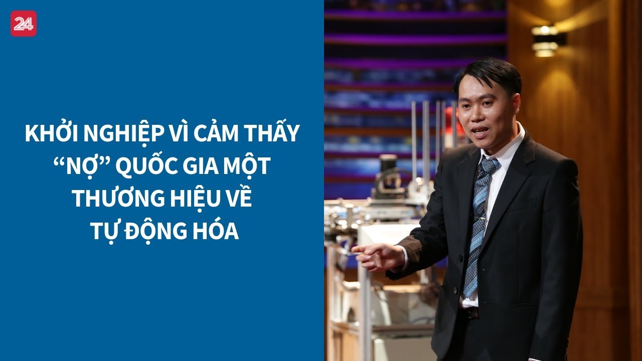 Shark Tank VN tập 14: Startup làm robot nhận 500.000 USD trái phiếu chuyển đổi từ Shark Phú| VTV24