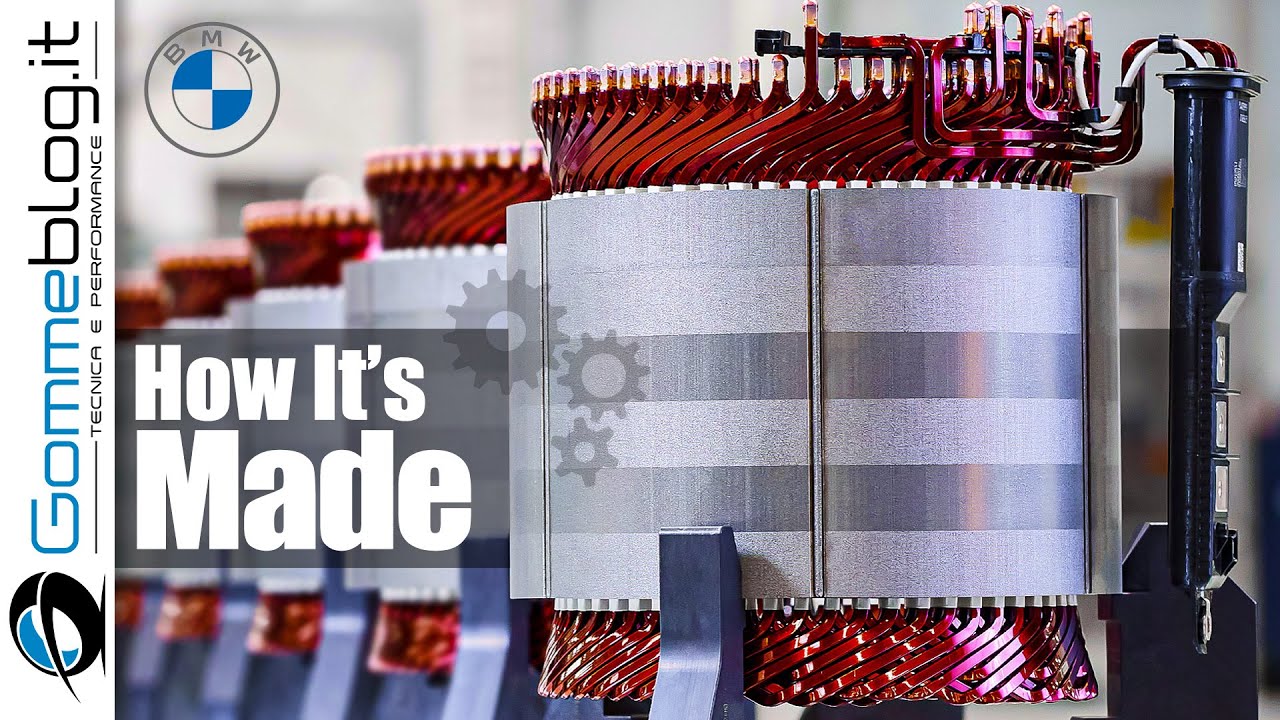 BMW Motor E-DRIVE - PRODUCTION Engine Car Factory