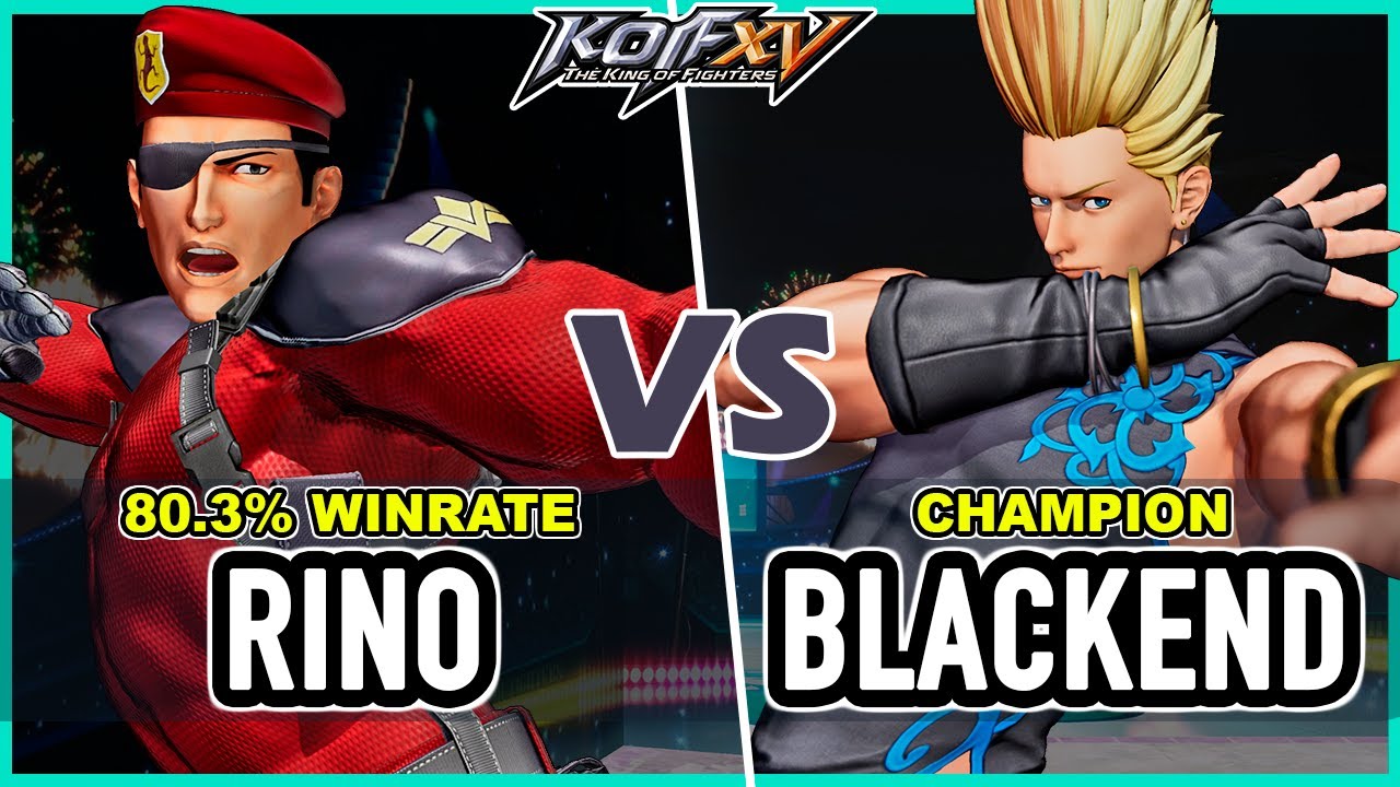KOF XV 🔥 Rino (Kim/Heidern/Ash) vs Blackend (Benimaru/Geese/Iori) 🔥 Steam