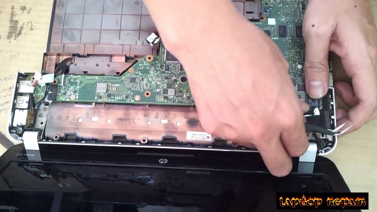 HP pavilion dv3 Disassembly and fan cleaning  Laptop repair