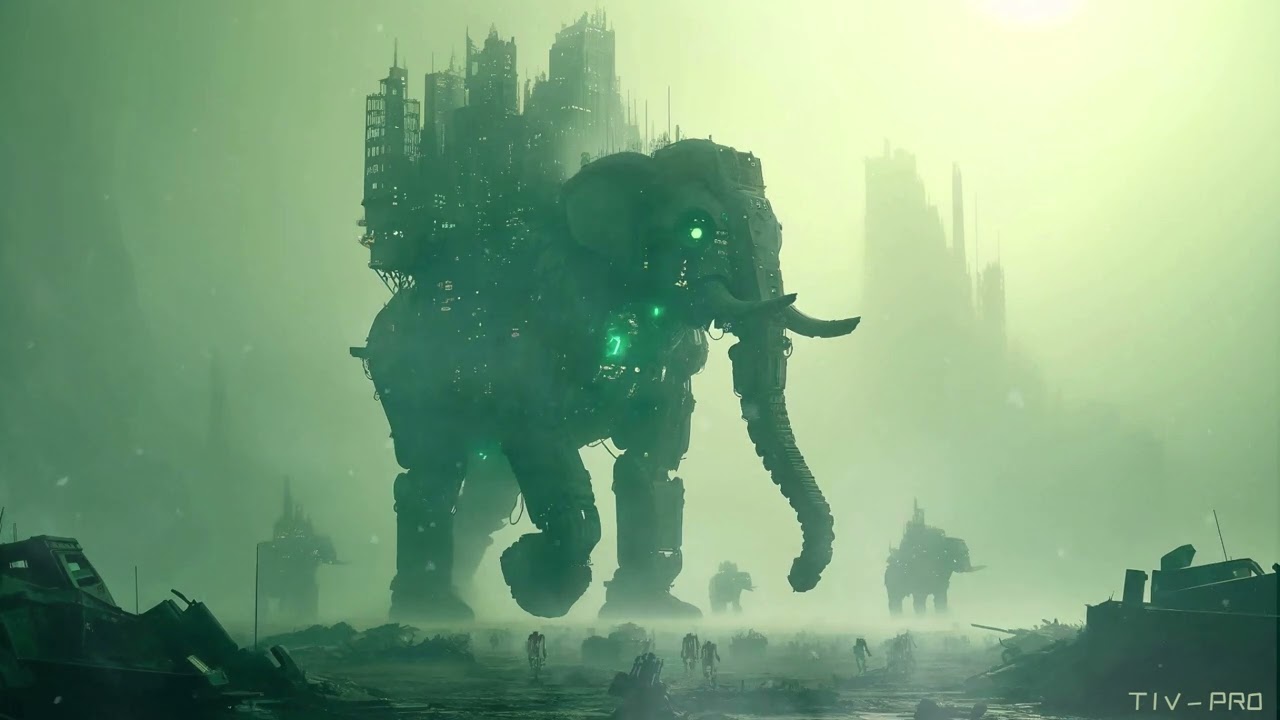 T I V - PRO - Machine Empire _ Dark Atmospheres _ Dystopie _Sci fi _ Industrial  Chill Out _ 2024