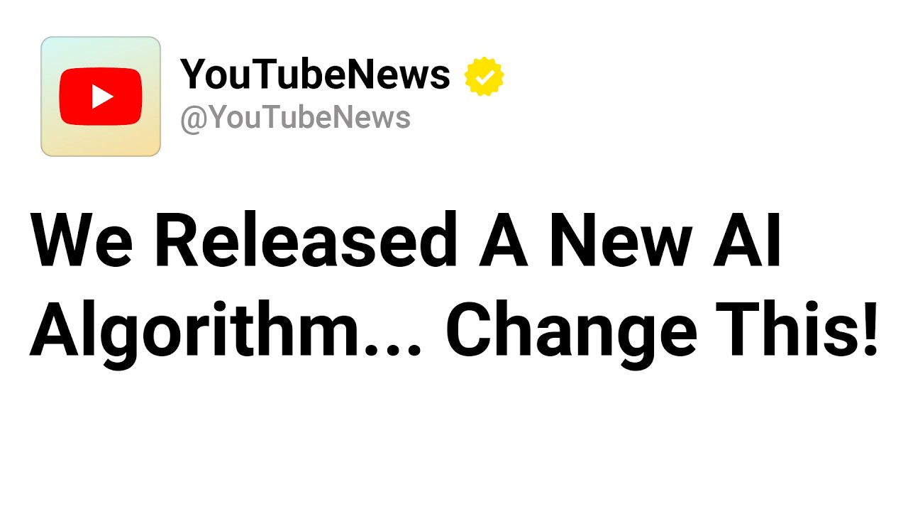 Новый алгоритм YouTube меняет всё&hellip; СДЕЛАЙТЕ ЭТО, чтобы включить &laquo;лёгкий режим&raquo;