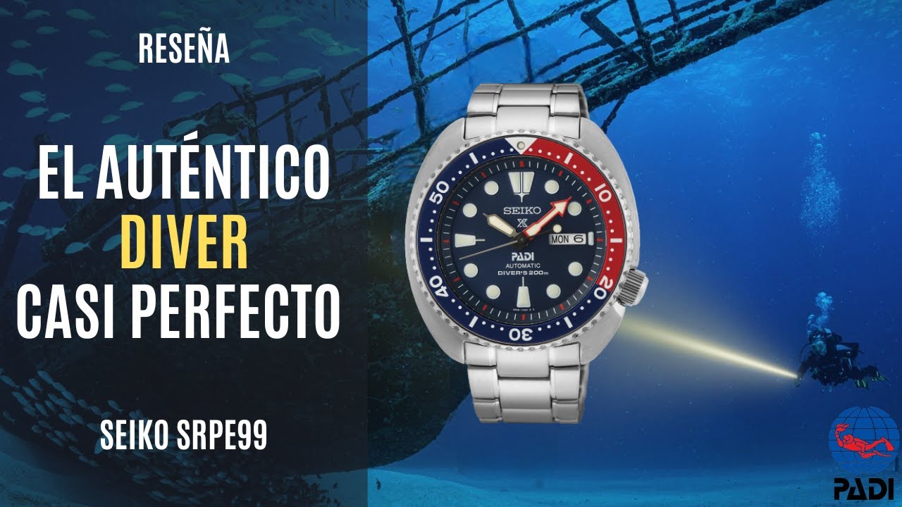 ¿El DIVER PERFECTO? - SEIKO PADI SRPE99 - Leyendas de Seiko - Reloj de buceo automático