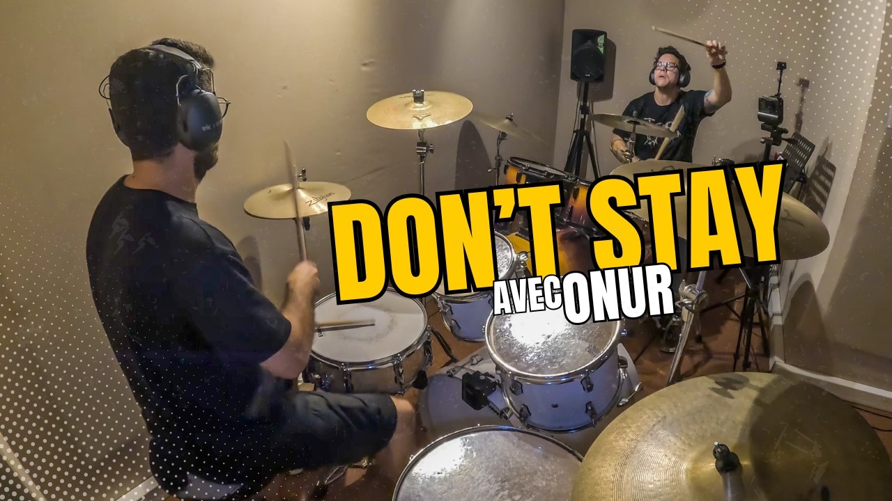 Don't stay (@LinkinPark Double-Drum Cover)
