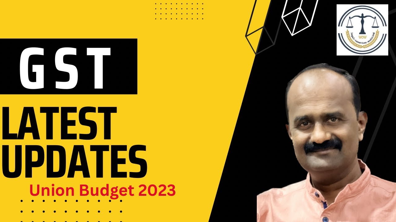 latest changes in GST | GST changes in budget 2023 | GST amendments | ITC on CSR activities