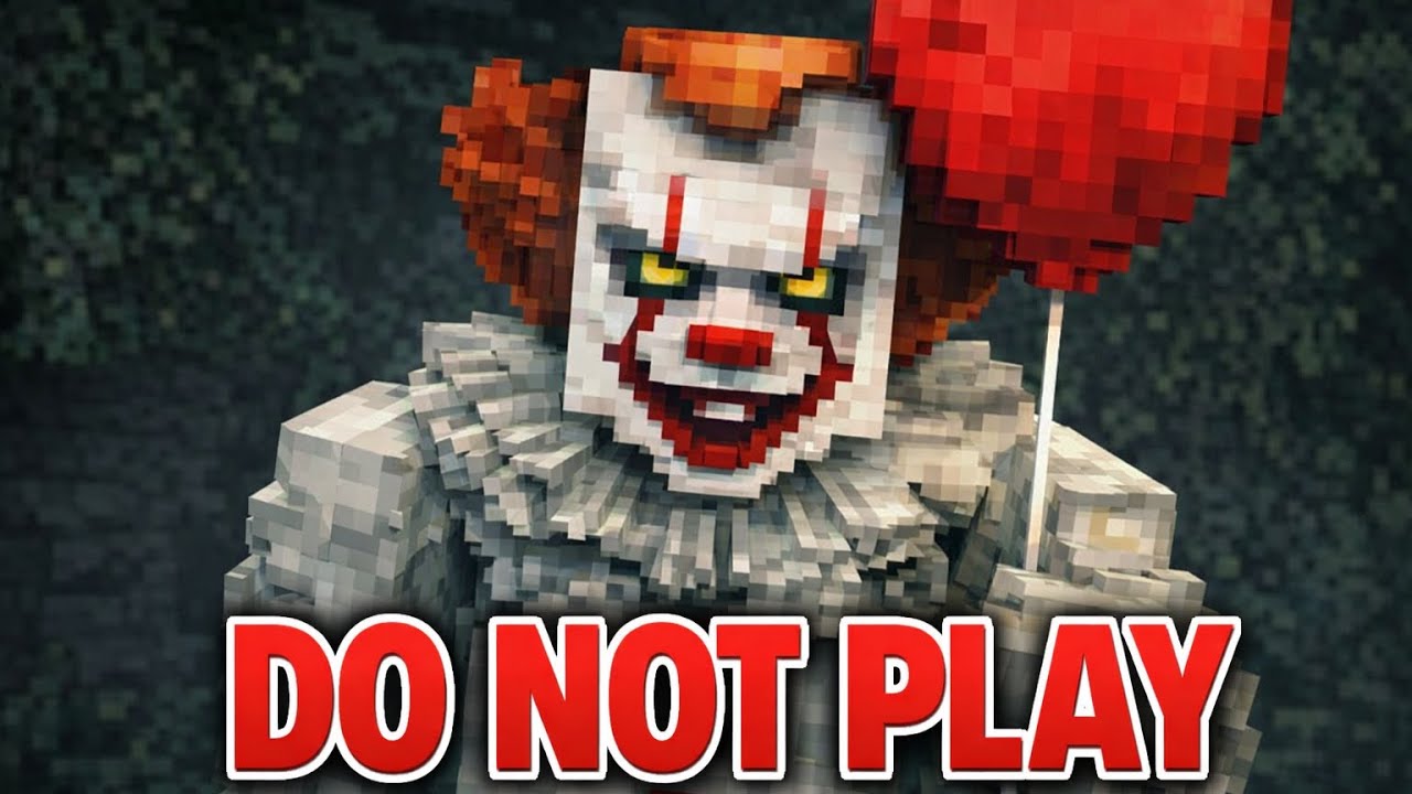 The Most Realistic Pennywise Clown Mod in Minecraft (Review)
