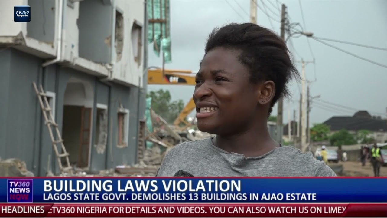 Building Laws Violation: Lagos state government demolishes 13 buildings in Ajao Estate