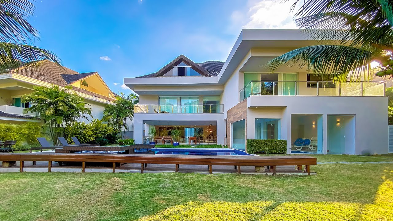 BEAUTIFUL WIDE MEGA MANSION FOR SALE IN RIO DE JANEIRO - BRAZIL! | REAL ESTATE TOUR 