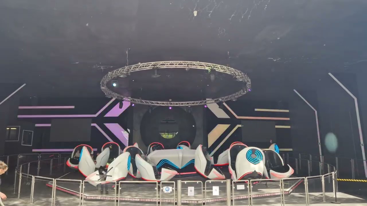 Giostra Laser Dance Prater Vienna 2025#funfair #ride #fun #attraction#giostre#lunapark