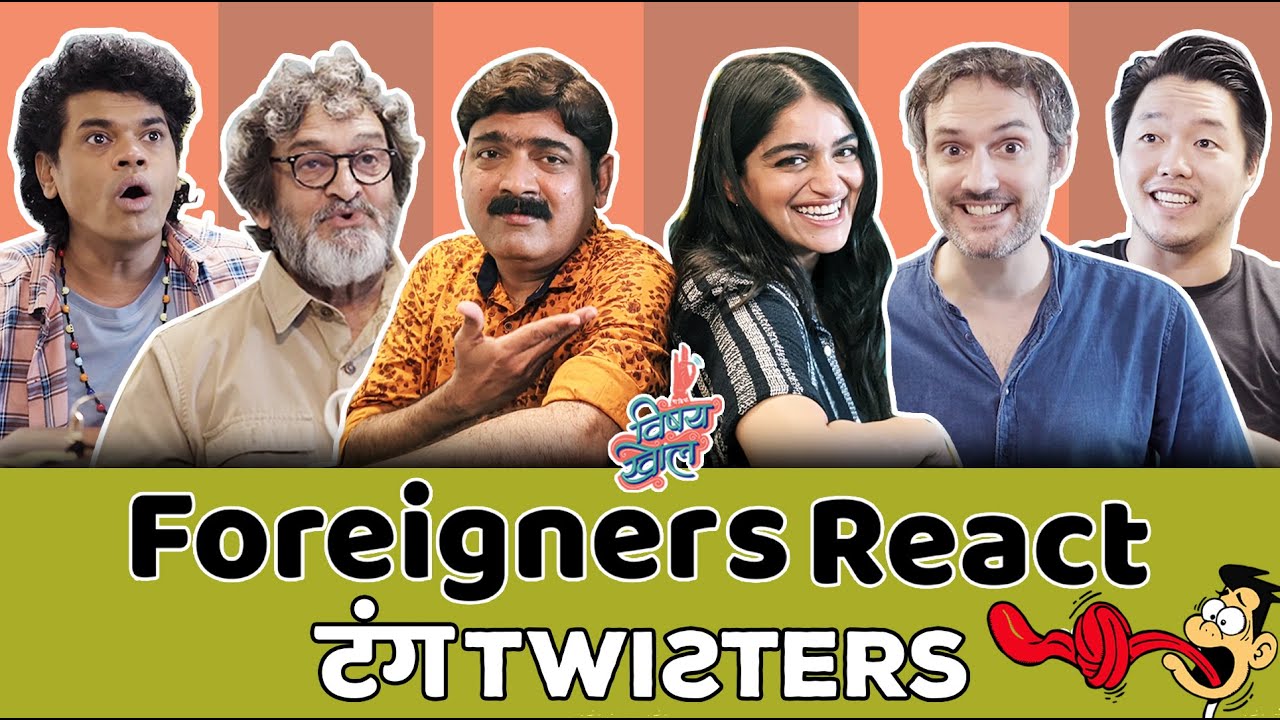 Foreigners React: Tongue Twisters | De Dhakka 2 | #vishaykhol
