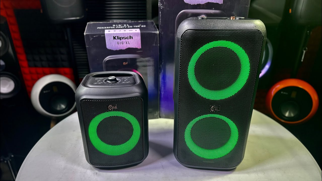 Klipsch Gig XL / Gig XXL - New Party Speakers