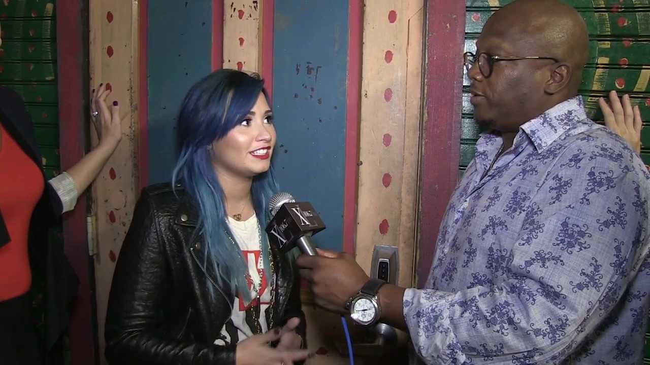 Johnny's House Interviews Demi Lovato at XL'ent Night Out