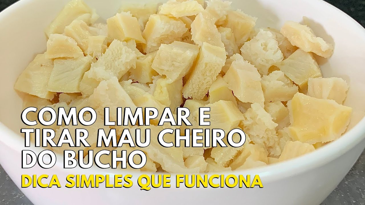 COMO LIMPAR E TIRAR MAU CHEIRO DO BUCHO | DICA SIMPLES E EFICIENTE #horadogrude