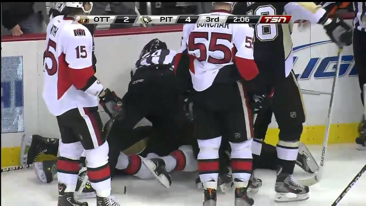 Chris Neil / Matt Cooke - Full incident. Feb 13th 2013
