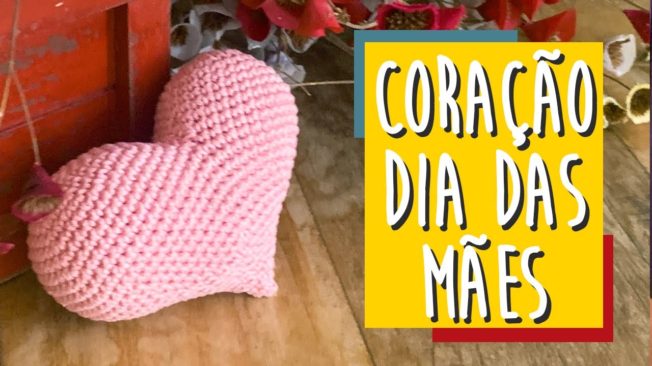 RECEITA CORAÇÃO DE CROCHÊ - RECEITA AMIGURUMI 19