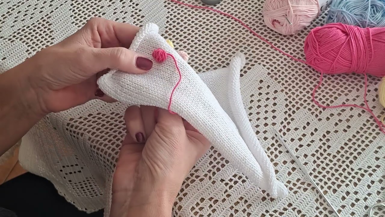 Tutorial Zia Laura - nocciolina uncinetto lavorata separatamente 