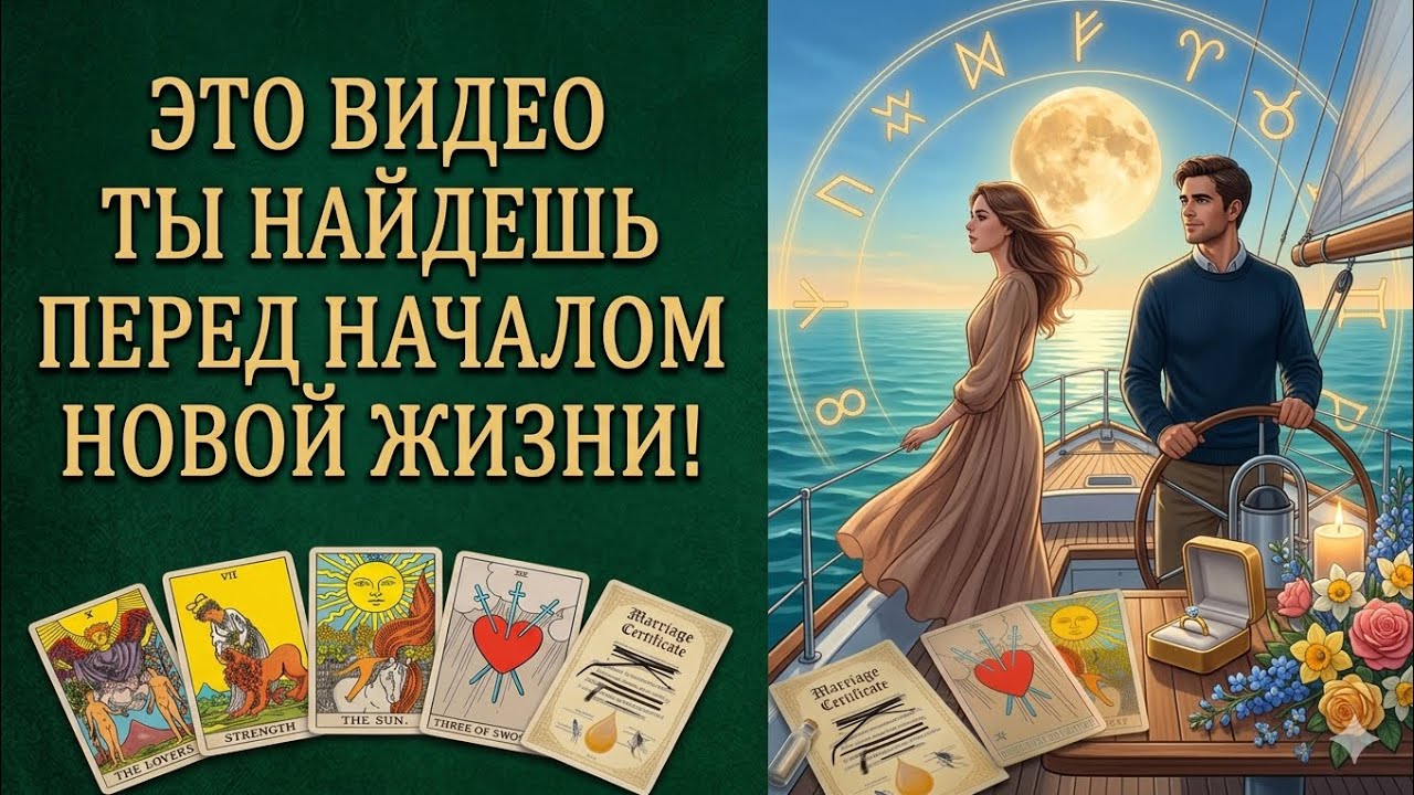 🍀Это послание📩 СЕБЕ🤩 из будущего🎁💥 | Таро расклад. Ясновидение