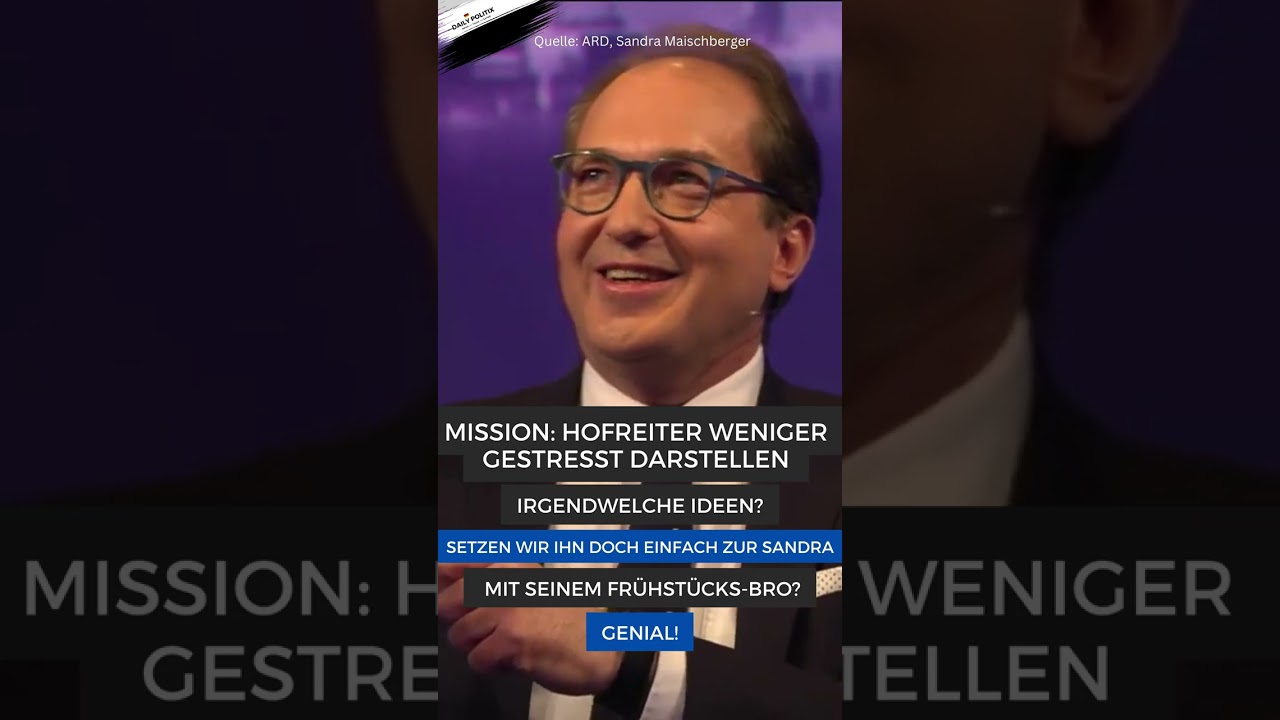 Hofreiter und sein Buddy 