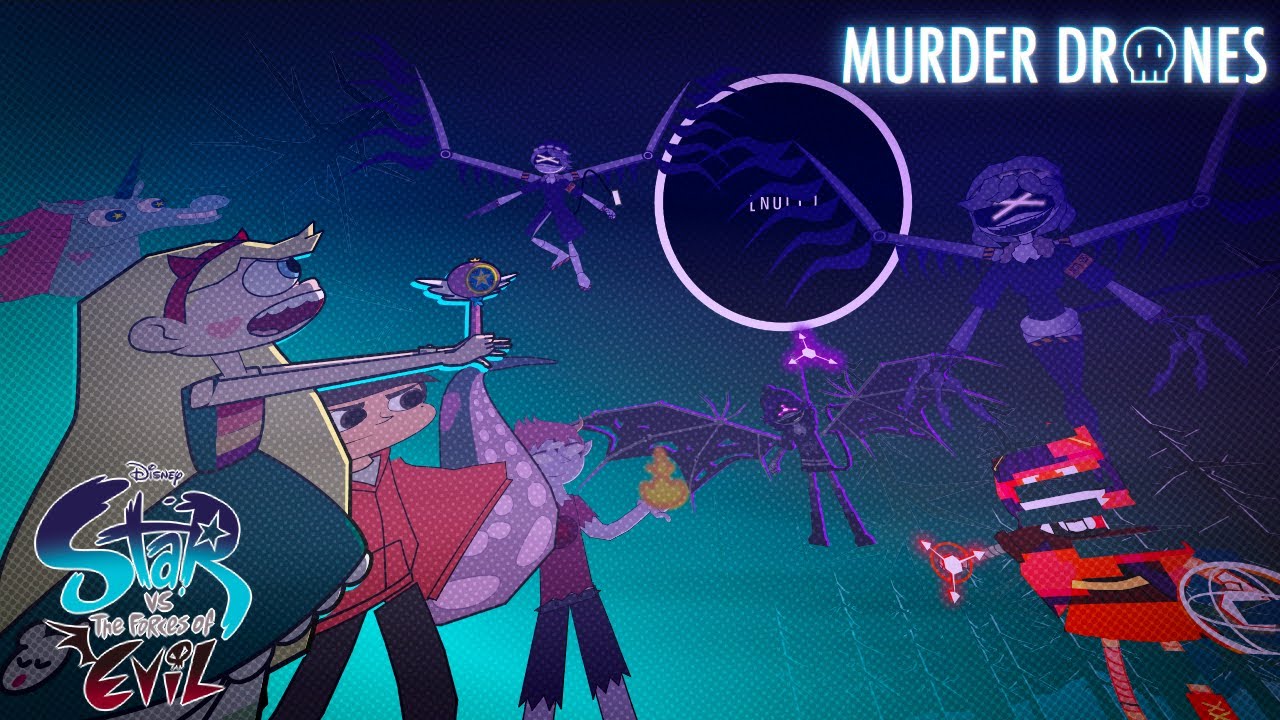 Звёздная бабочка против убийственных дронов | Кроссоверная анимация [КОНЦОВКА B]
