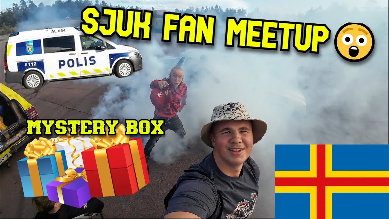 ÅLÄNNINGAR ÄR GALNA!!! POLISEN KOM??? (SJUK FAN MEETUP PÅ ÅLAND ISLANDS)