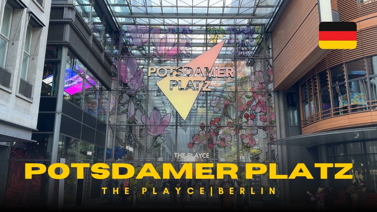 Potsdamer Platz Mall Berlin 🇩🇪 | The Playce Walking Tales | Faceless Wanderers