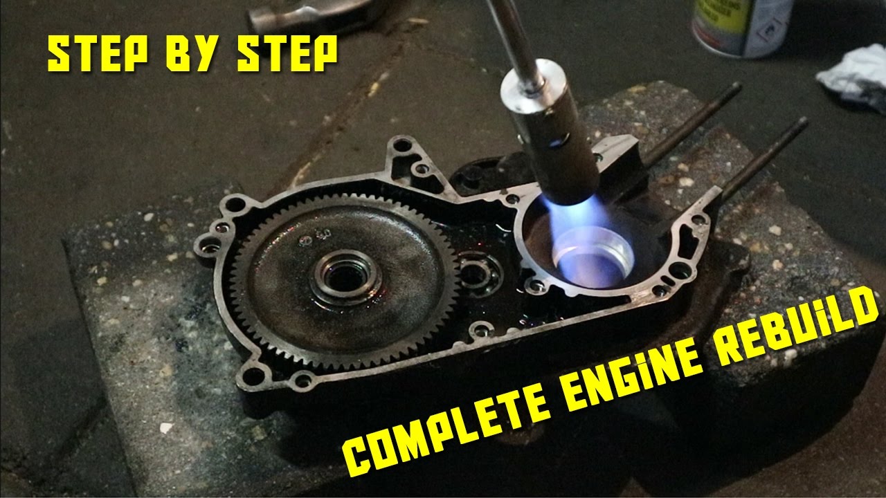 TOMOS ENGINE REBUILD! HOW TO REPLACE A CRANKSHAFT?!