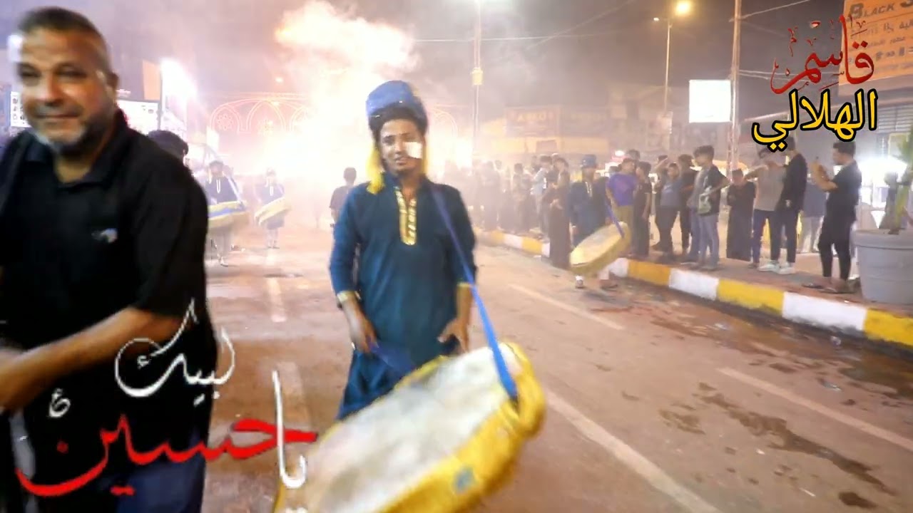 عزاء في محافظة الديوانية  في اليوم الثاني من شهر محرم الحرام